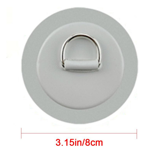 Parche Con Anillos En D, 6 Piezas, Para Bote Inflable De Pvc