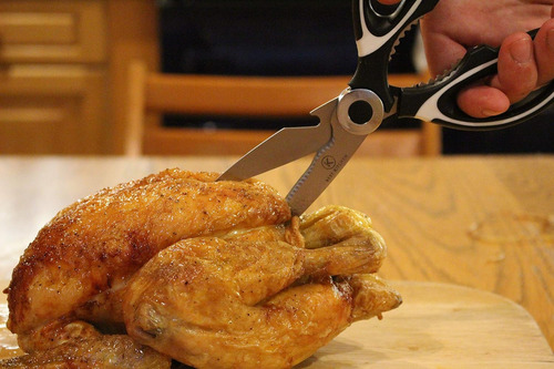 Tijeras Cocina Resistentes: Pollo, Carne, Pizza