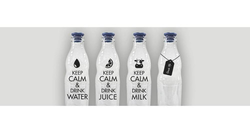 Imagen 2 de 3 de Vinilos Para Botellas Pack X3