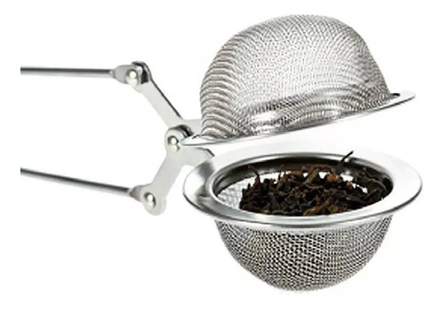 Infusor De Té Bola Filtro Pinza Infusión Medidas 15x4cm