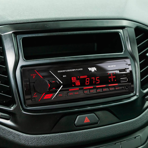 Som Automotivo Bt Usb Sd Card Rádio Fm App Iluminação 7cor H