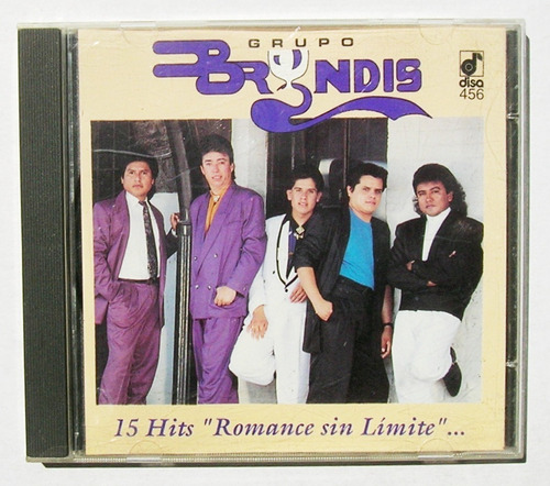 Grupo Bryndis 15 Hits Romance Sin Limite Cd Mexicano 1993