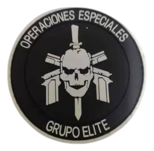 Parche Fuerzas Especiales Grupo Elite Bope Brasil Negro 