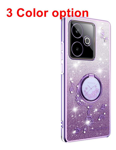 Funda Con Diseño De Flores Brillantes Para Soporte Oppo A5 2020/a5 Pro, A Prueba De Golpes