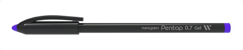 Caneta Newpen Esferográfica Pentop Black 0.5mm - Azul