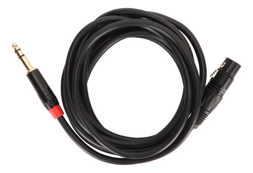 Cable Xlr Hembra A 1/4 De Pulgada Y 6,35 Mm, Conector Profes