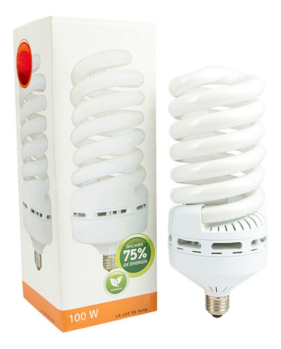 Focos Ahorradores Fluorescente E27 100w 127v 6500k Tecnolite