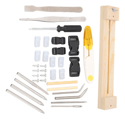 Juego De Herramientas Para Tejer Pulseras Paracord, Kit De P