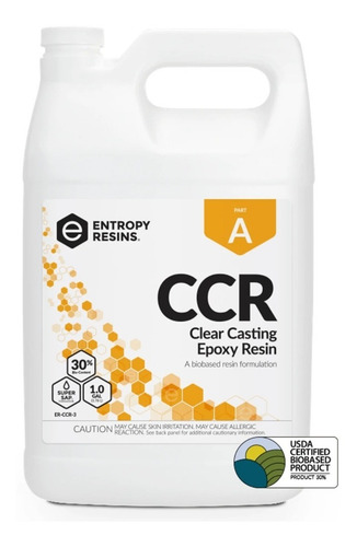 Resina Epoxica Transparente A+b Entropy 6kg Altos Espesores