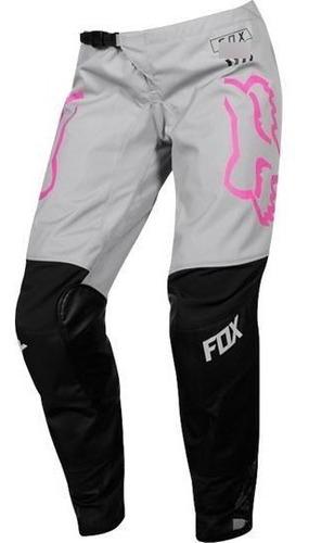 Pantalón Fox Moto Infantil Niña 180 Mata Rosado Fox. 