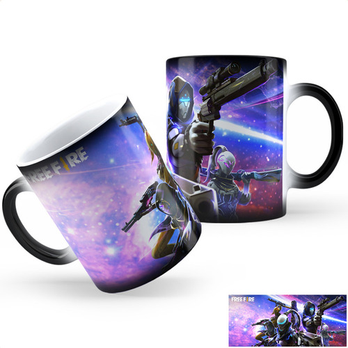 Taza Mágica Free Fire Ab Calidad