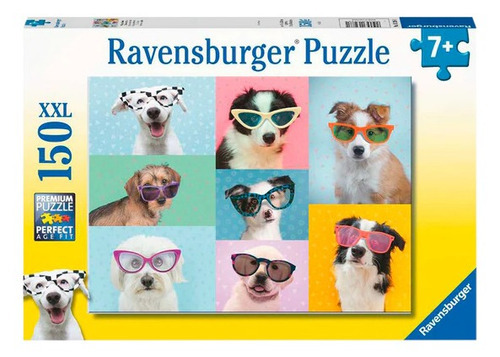 Ravensburger Rompecabezas: Perros Graciosos 150 Piezas