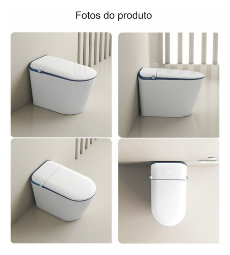 Vaso Sanitário De Luxo Inteligente Bacia Sanitária Smart