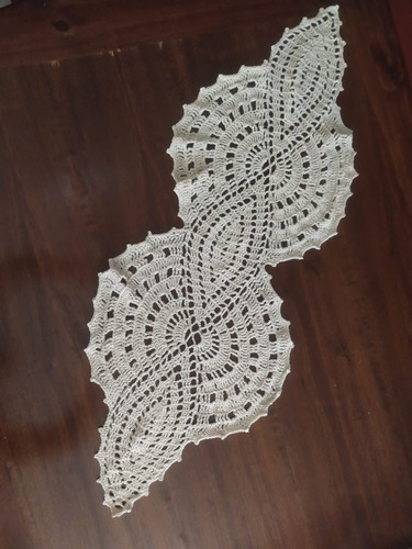 Paño De Mesa Tejido Crochet / Centro De Mesa