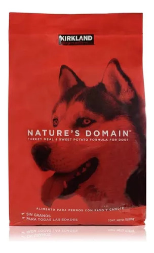 Alimento Croqueta Perro 15.87kg, Kirkland Nature's Domain