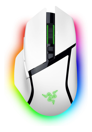 Mouse Sem Fio Para Jogos Razer Basilisk V3 Pro 35k Branco