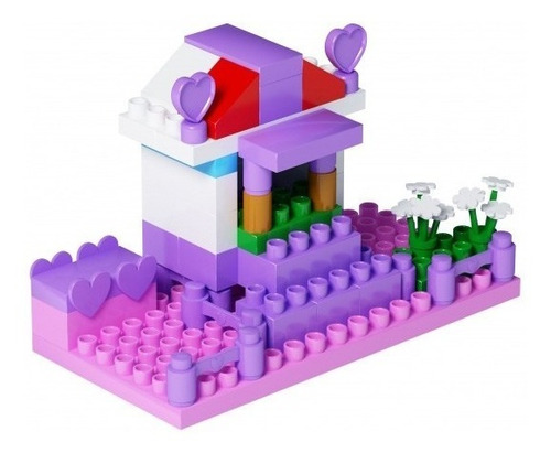 Imagen 2 de 5 de Blocky Balde Encantada 100 Piezas 01-0629