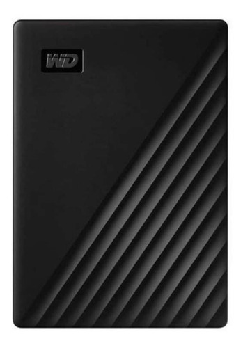 Imagen 1 de 4 de Disco duro externo Western Digital My Passport WDBPKJ0050 5TB negro