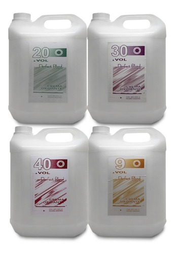 Crema Oxidantes 9 20 30 Y 40 Vol Por 5 Litros Perfect Blond