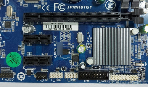 Placa Mãe 1150 Ddr3 Ipmh81g1 Sem Espelho - Usada (Usado)