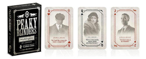 Waddingtons Número 1 Peaky Blinders Jugando A Las Cartas, Al