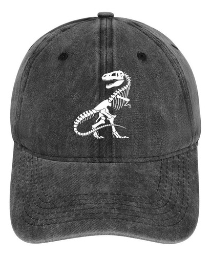 Sombrero De Esqueleto De Dinosaurio Para Mujer, Gorra
