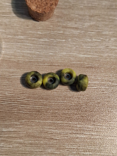 Fingerboard Krk Wheels G2 Fusion Uretano Verde Verde (Usado)