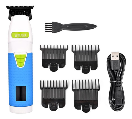 Maquina Wmark Ng 318 Acabamento Branco E Azul Profissional