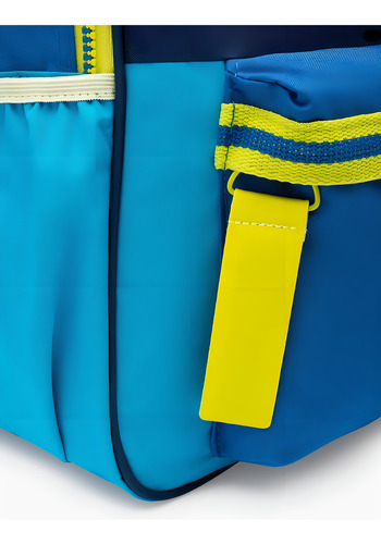 Mochila De Costas Color Block Azul - Puket