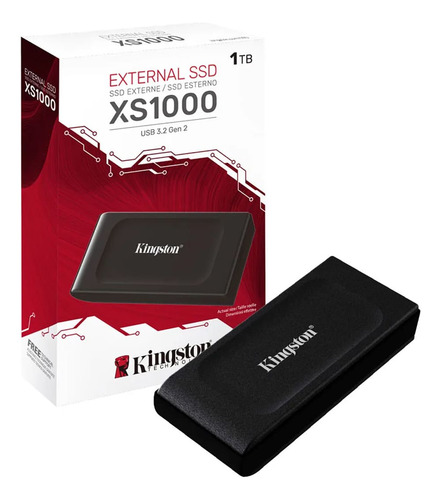 Unidad Estado Solido Kingston Ssd Xs1000 Externo 1tb Usb 3.2