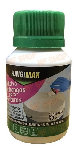 Aditivo Anti Hongos 250ml Para Pinturas Fungimax Mf Shop