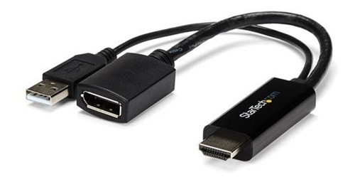 Adaptador De Video Startech Hdmi - Displayport 4k Activo Usb