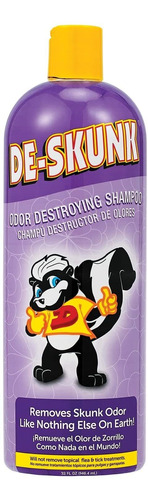 De-skunk Odor Destroying Shampoo For Dogs, 32 Oz.  Formulate