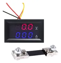 Comprar Voltimetro Amperimetro 100v 100a Display Digital + Derivador