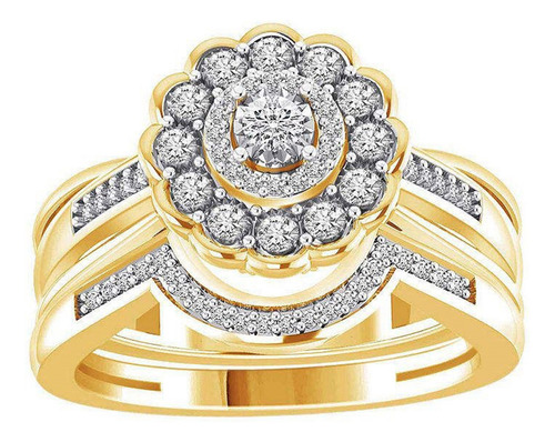 Conjunto 2 En 1 De Anillos Para Mujer, Conjunto De Joyas De