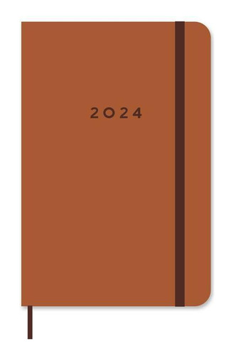 Agenda 2024 - Cícero - Clássica Diária 14x21 Caramelo