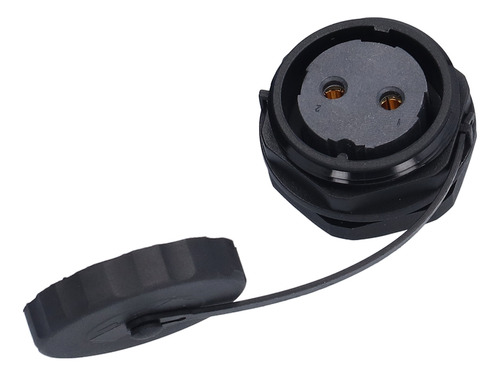 Conector De Enchufe De Aviación, Tuerca Trasera Impermeable,