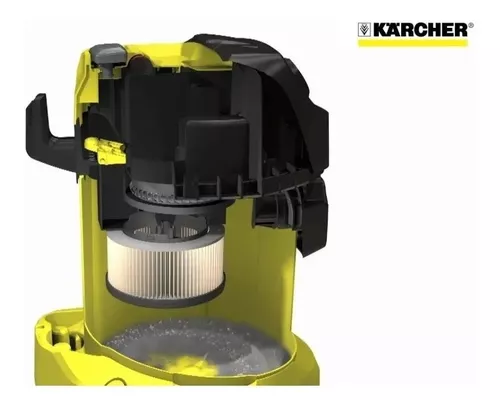 Aspiradora Sopladora p/ Seco y Liquido 1000W 17L Karcher WD3