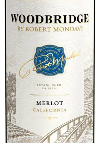 Pack De 4 Vino Tinto Woodbridge Merlot 750 Ml