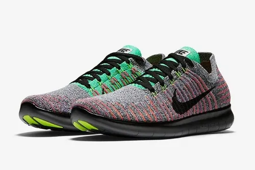 Nike free flyknit mujer rojas sale