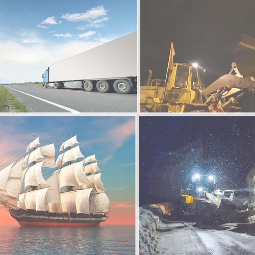 Led Marino Con Control Remoto Para Barcos, Luz De Trabajo