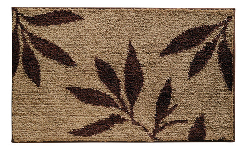 Idesign Leaves - Alfombrilla Antideslizante Para Bao Y Ducha