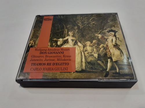 Don Giovanni, Mozart, Giulini - 3cd 1990 Francia Mint