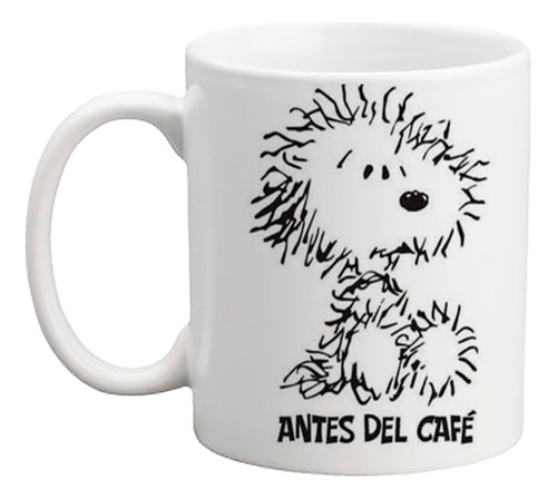 Taza Personalizada Snoopy Antes Y Después Del Café