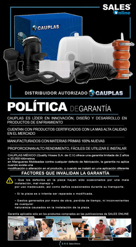 Manguera Deposito Ant Motor Yukon Xl 1500 5.3l V8 2007