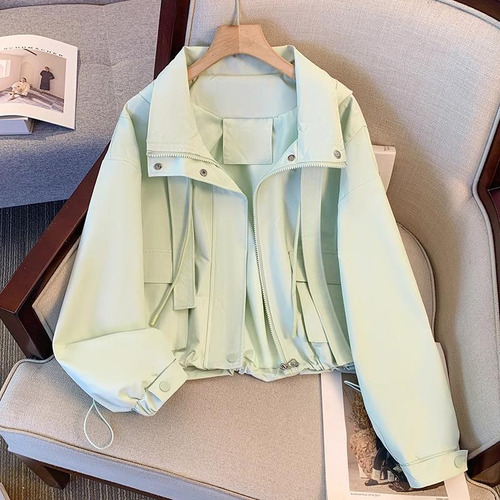 Chaqueta Casual Con Capucha Para Mujer, Estilo Urbano De Pri
