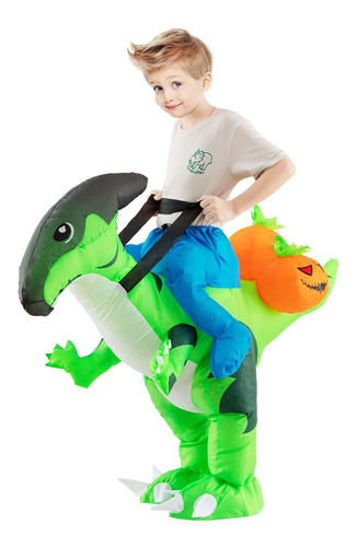 Disfraz Inflable De Dinosaurio De Halloween Para Nios, Disfr