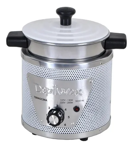 Termocera Depilwax 750 g Panela Elétrica Bivolt com Controle de Temperatura
