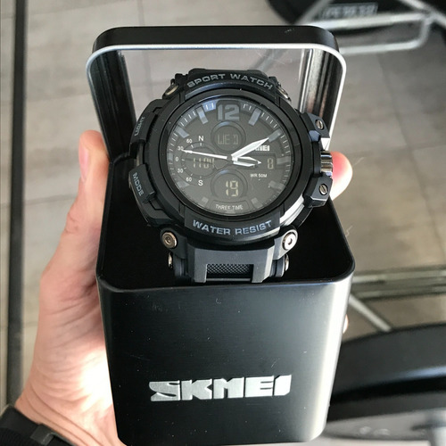 Imagen 5 de 8 de Reloj Deportivo Sumergible Para Hombre Cronometro Skmei