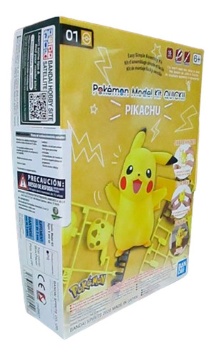 Figura Pokemon Pikachu Model Quick 01